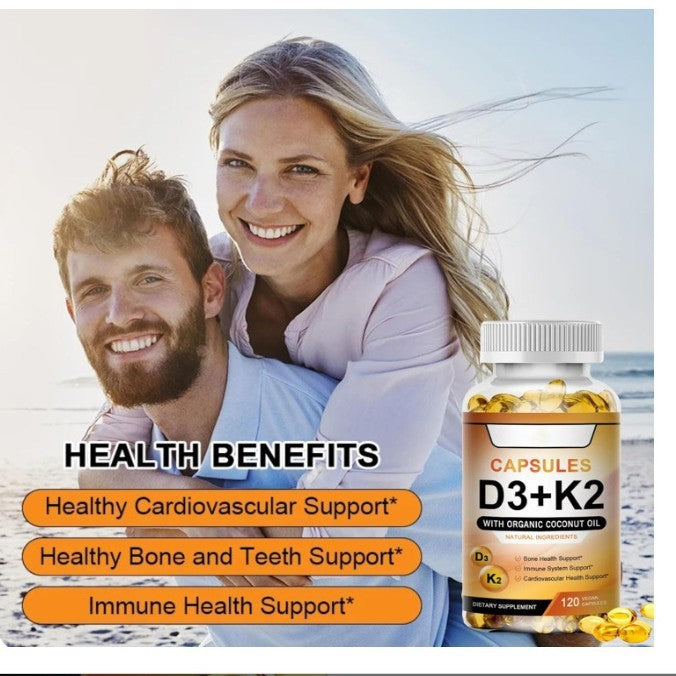 High Quality D3 K2 Soft Capsules Softgel